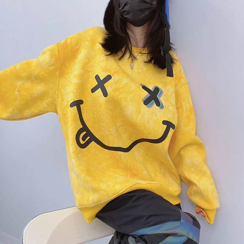 Women's John Snow Smiley Face Snow Hoodies Hoodie with Earth Tones Natural Calm