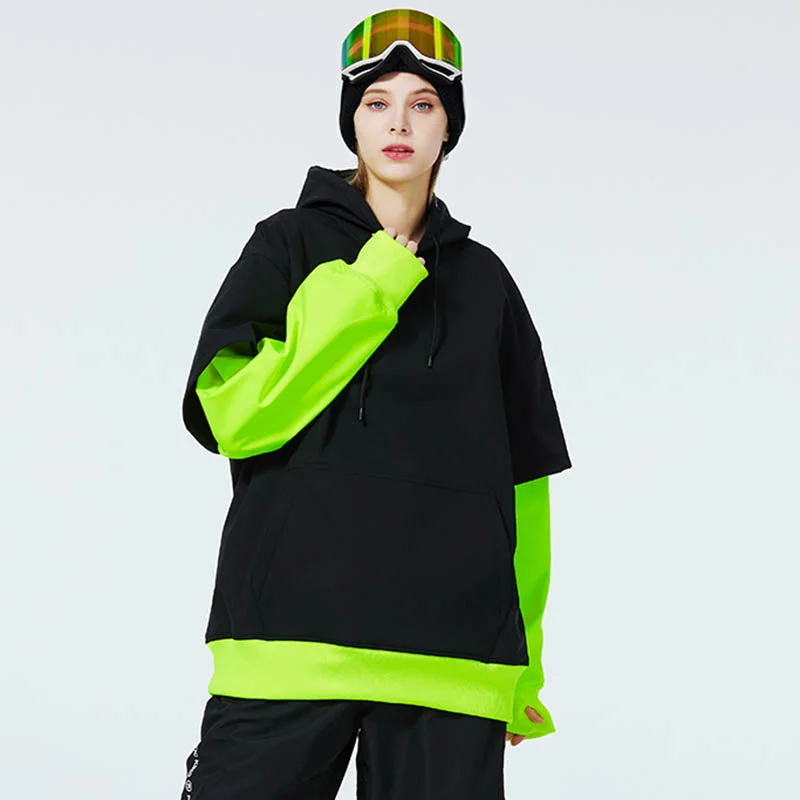 Women's Arctic Queen 2 In 1 Waterproof Snow Hoodie Zip Hoodie Drawstring Kangaroo Pocket Women's Arctic Queen 2 In 1 Waterproof Snow Hoodie Zip Hoodie Drawstring Kangaroo Pocket