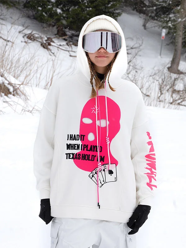 Women's Snowall Unisex Gangster Swagger Snowscape Water Resistant Hoodie Hoodie with Rhinestones Sparkly Elegant Women's Snowall Unisex Gangster Swagger Snowscape Water Resistant Hoodie Hoodie with Rhinestones Sparkly Elegant