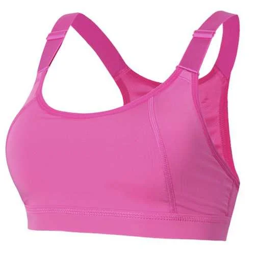 Wireless Shakeproof Push Up Stretchy Work Out Racerback Padded Sports Gym Bra Breathable Wireless Bra