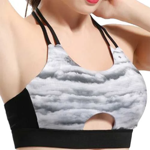 Women Cozy Full Cup Vest Breathable Halter Backless Shockproof Sports Wireless Yoga Bra Full Support Bra Women Cozy Full Cup Vest Breathable Halter Backless Shockproof Sports Wireless Yoga Bra Full Support Bra