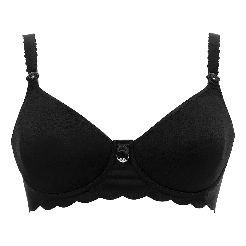 Cache Coeur Womens Diamond Underwire Maternity and Nursing Bra Push-Up Padded Bra