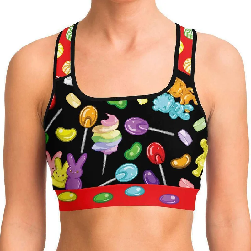 Candy Lovers / Sports Bra Classic Wire-Free Bra
