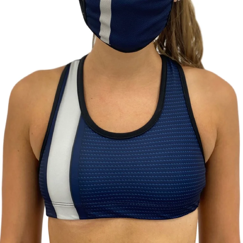 Dallas Football Sports Bra Adjustable Comfort Bra
