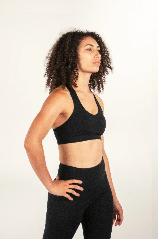Melrose Bra - Black Smooth Stretch Bra