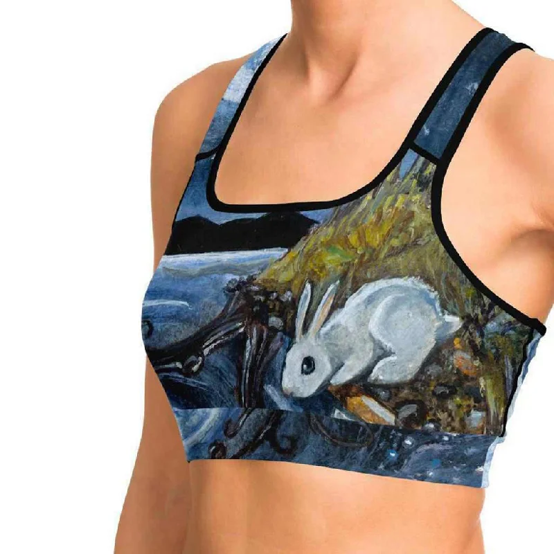 Moon Tarot / Sports Bra Soft Padded Bralette