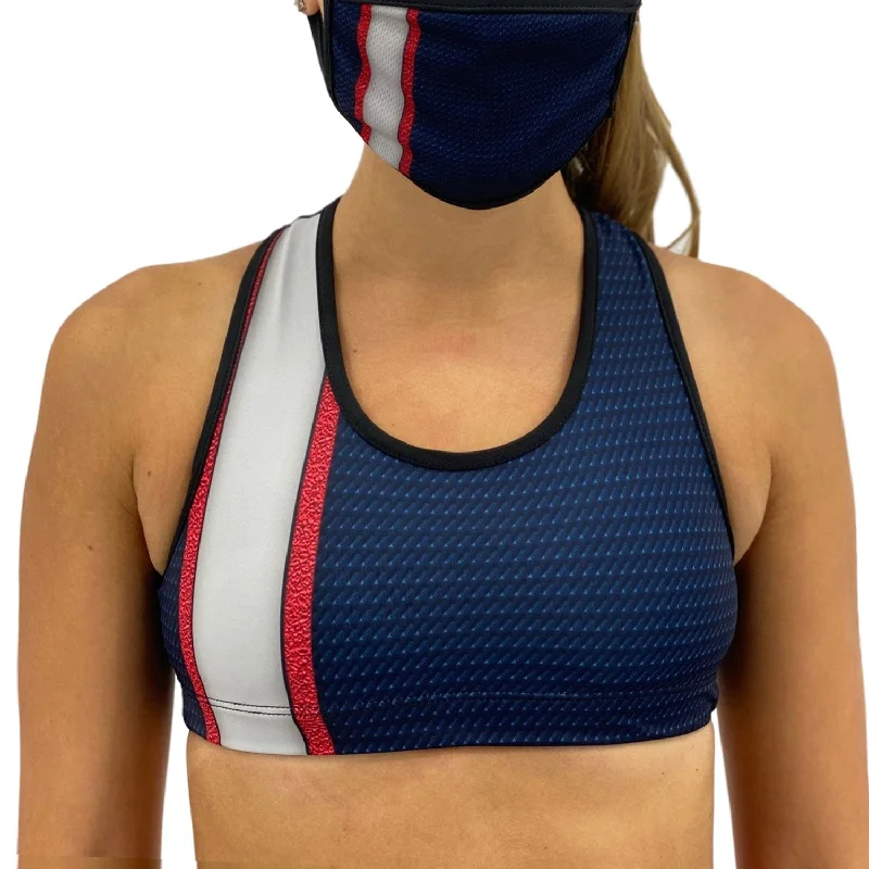 New England Football Sports Bra Elegant Cotton Bra