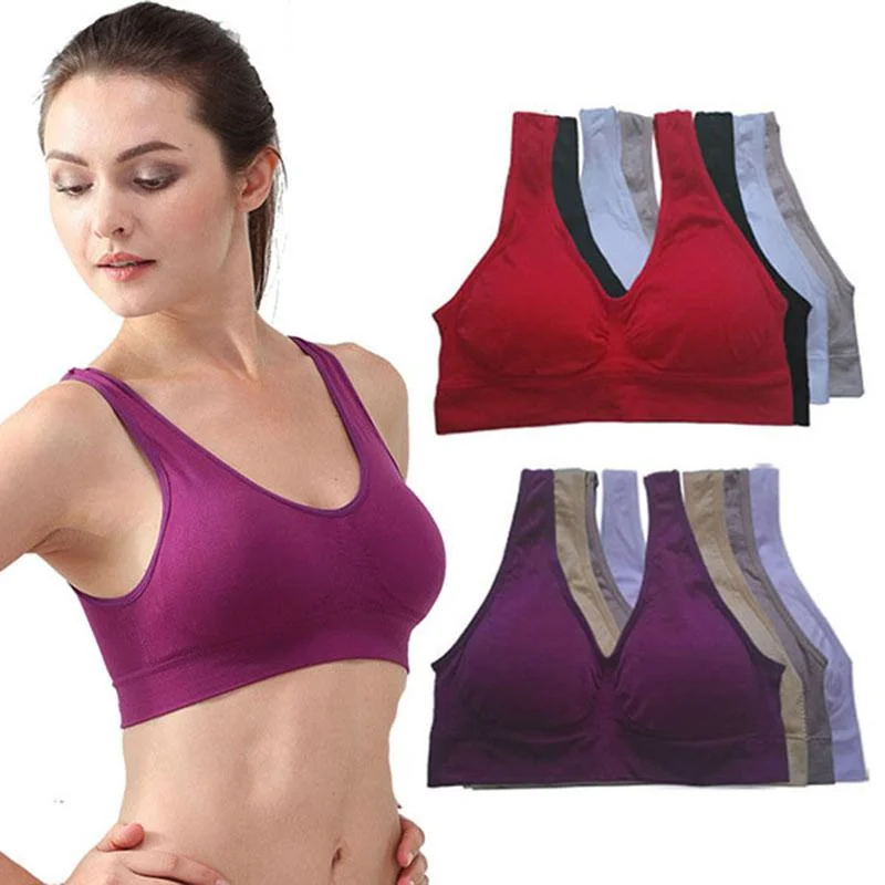 Classic Padded Sports Bra Padded Push-Up Bra