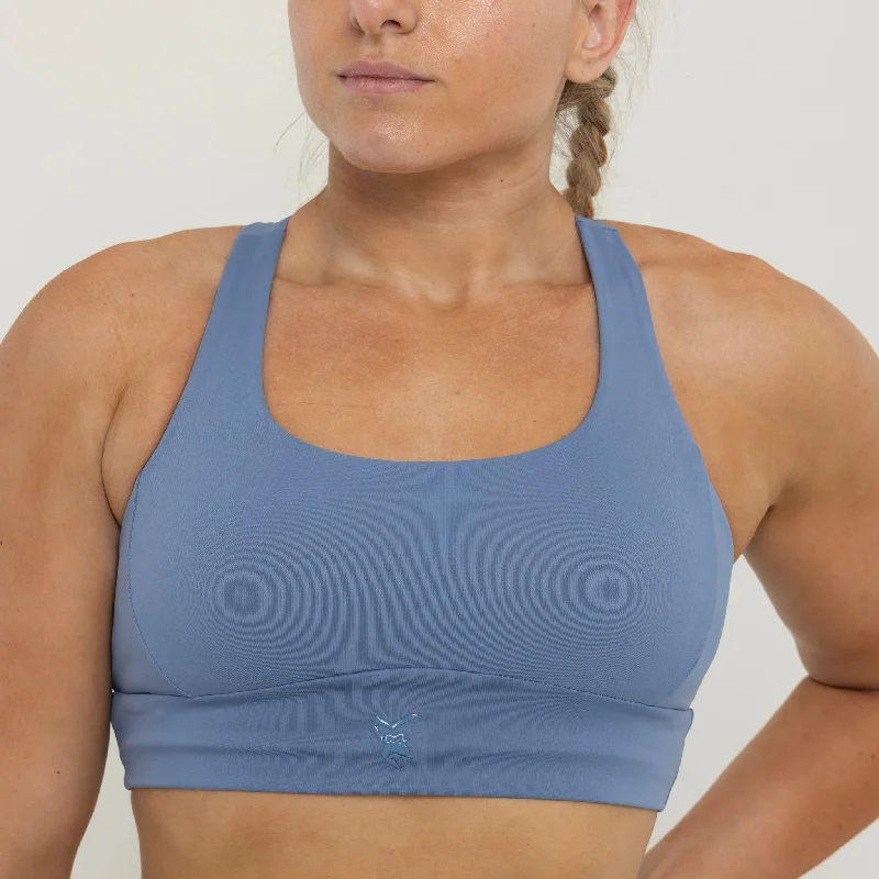 Unstoppable Sports Bra Blue Stylish Strapless Bra