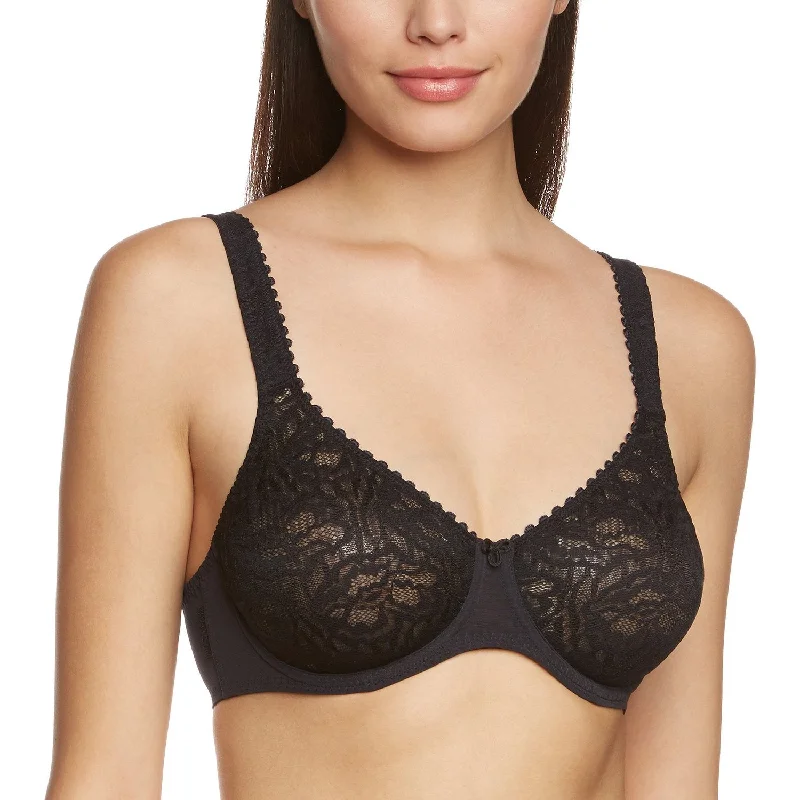 Rosa Faia Aurelia Women`s Seamless Underwire Bra Comfortable Lace Bralette