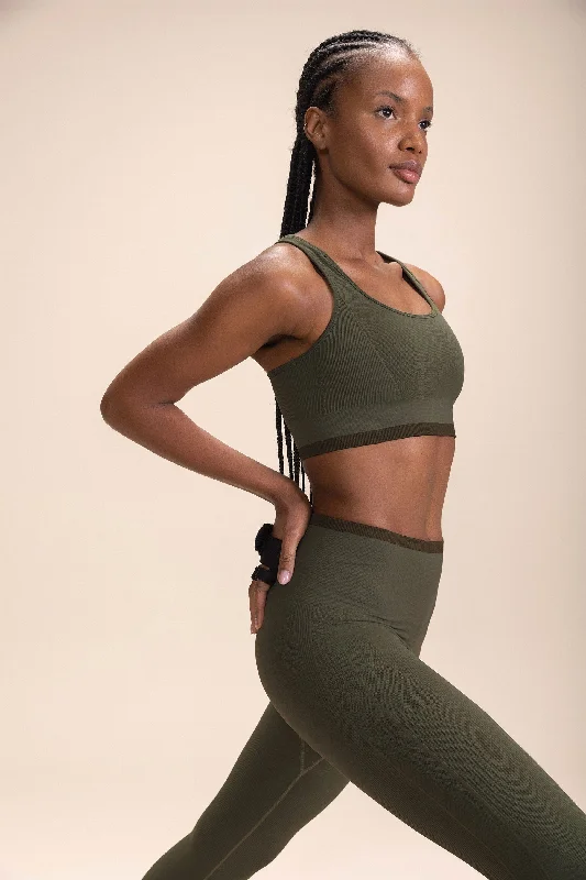 Seamless Contour Sports Bra Sports Support Bra