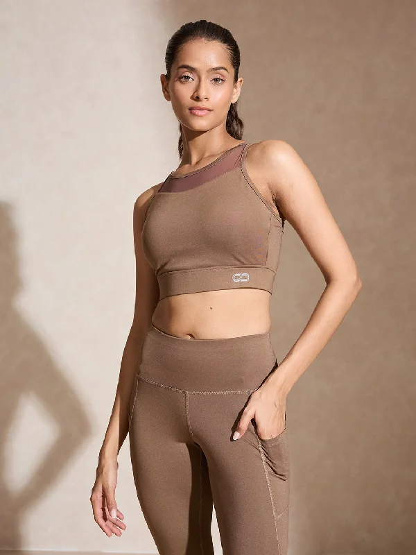 Ultimate Sports Bra Waffle Elegant Silk Bra