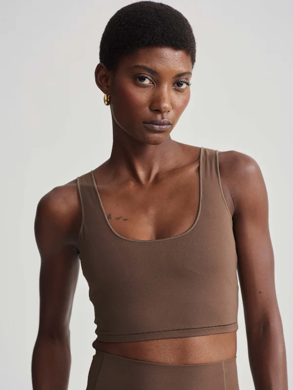 Varley Shape Dayton Bra - Carob Ultra-Light Bra
