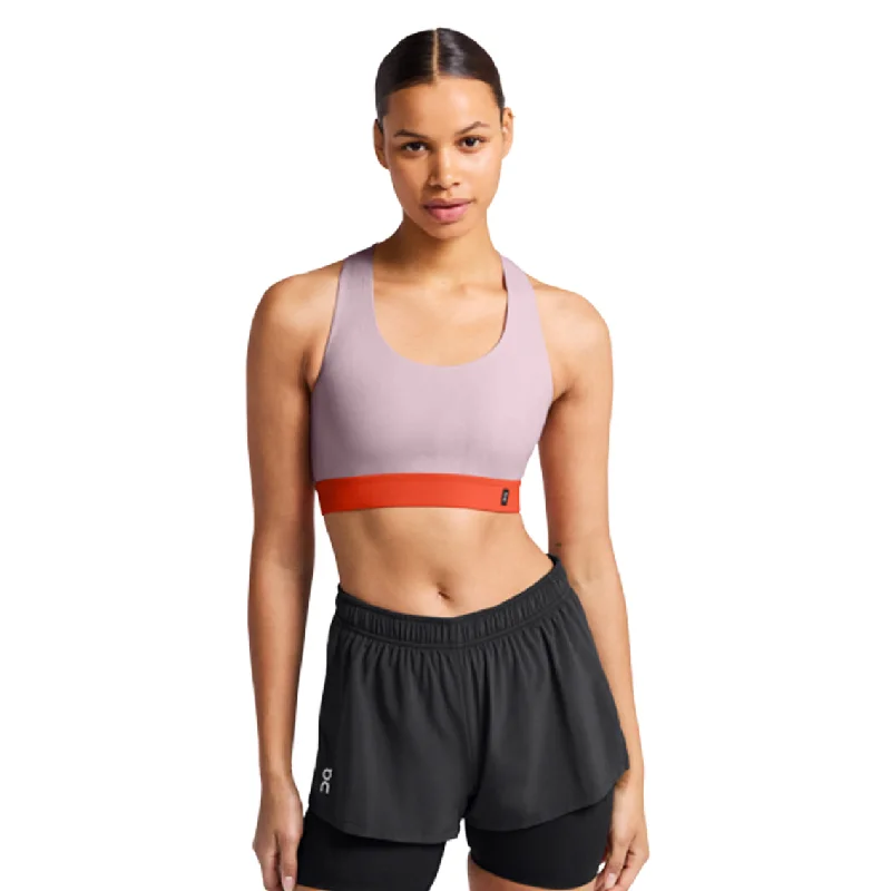 Womens ON Running Pace Bra Breathable Wireless Bra