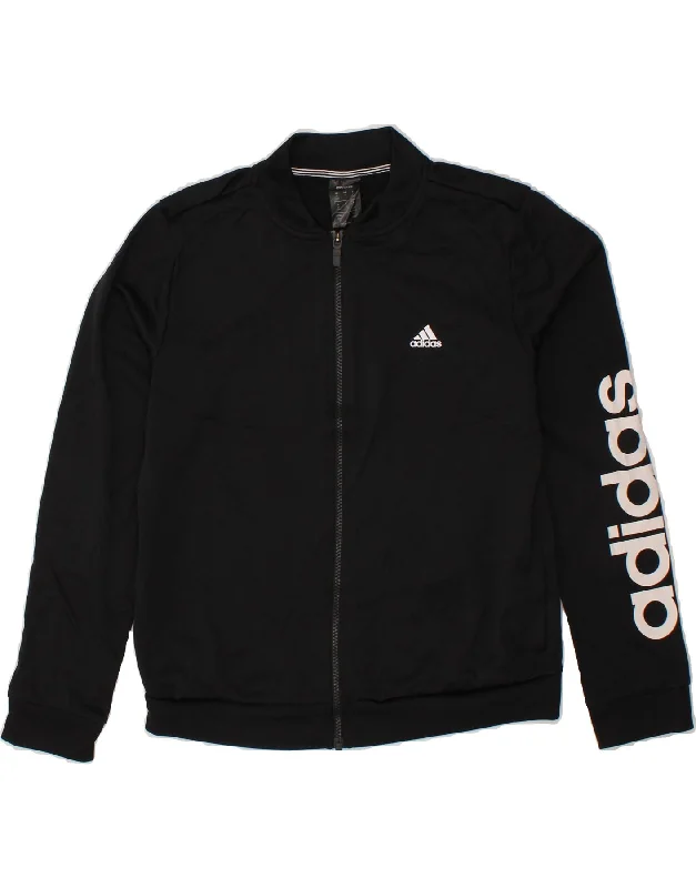 ADIDAS Womens Climalite Graphic Tracksuit Top Jacket UK 12/14 Medium Black Jersey Jacket Tulle Jacket Batik Jacket ADIDAS Womens Climalite Graphic Tracksuit Top Jacket UK 12/14 Medium Black Jersey Jacket Tulle Jacket Batik Jacket