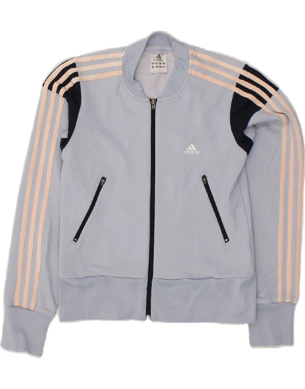 ADIDAS Womens Crop Tracksuit Top Jacket UK 10 Small Purple Colourblock Mesh Jacket Canvas Jacket Denim Jacket ADIDAS Womens Crop Tracksuit Top Jacket UK 10 Small Purple Colourblock Mesh Jacket Canvas Jacket Denim Jacket