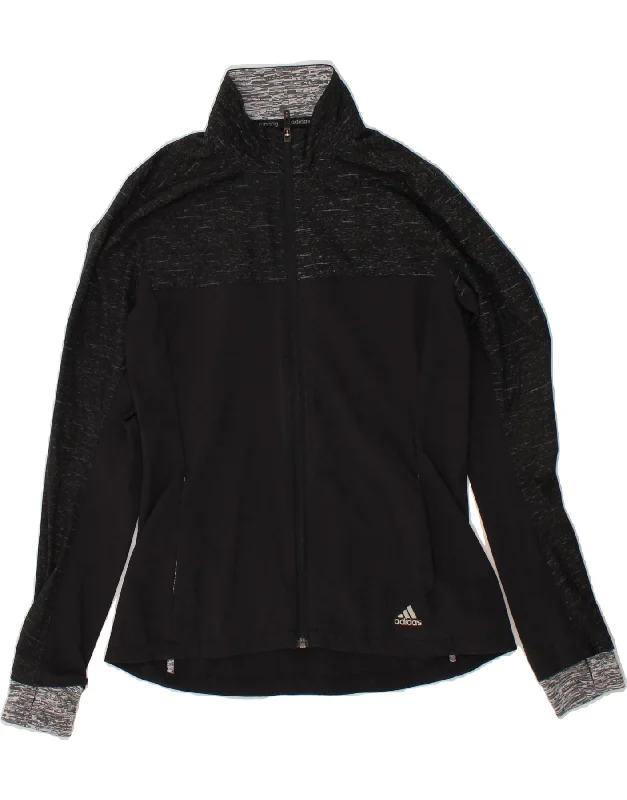ADIDAS Womens Running Tracksuit Top Jacket UK 8/10 Small Black Colourblock Trench Coat Raincoat Waterproof Jacket ADIDAS Womens Running Tracksuit Top Jacket UK 8/10 Small Black Colourblock Trench Coat Raincoat Waterproof Jacket