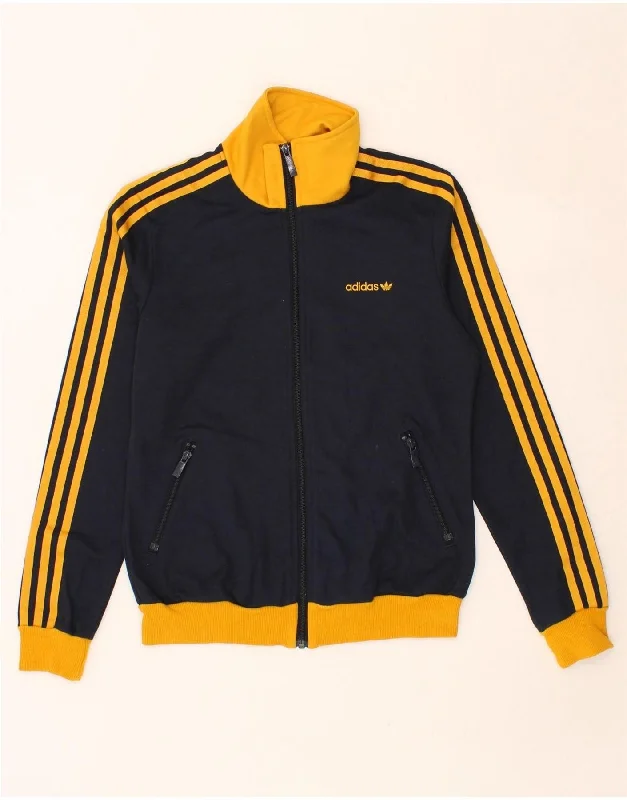 ADIDAS Womens Tracksuit Top Jacket EU 36 Small Navy Blue Colourblock Herringbone Jacket Checkered Jacket Solid Jacket ADIDAS Womens Tracksuit Top Jacket EU 36 Small Navy Blue Colourblock Herringbone Jacket Checkered Jacket Solid Jacket