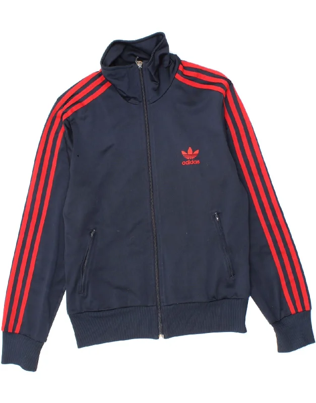 ADIDAS Womens Tracksuit Top Jacket EU 40 Medium Navy Blue Polyester Jacket Blazer Coat ADIDAS Womens Tracksuit Top Jacket EU 40 Medium Navy Blue Polyester Jacket Blazer Coat
