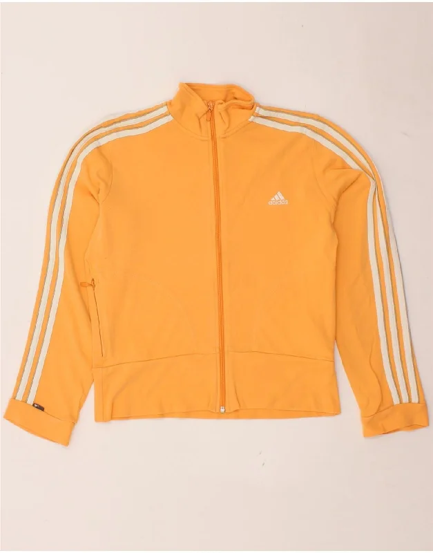 ADIDAS Womens Tracksuit Top Jacket UK 12 Medium Yellow Cotton One-Shoulder Jacket Off-the-Shoulder Jacket Asymmetrical Jacket ADIDAS Womens Tracksuit Top Jacket UK 12 Medium Yellow Cotton One-Shoulder Jacket Off-the-Shoulder Jacket Asymmetrical Jacket