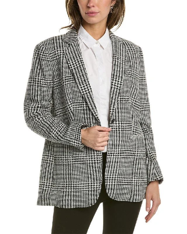 Anne Klein Notch Collar Jacket Bomber Jacket Anorak Windbreaker