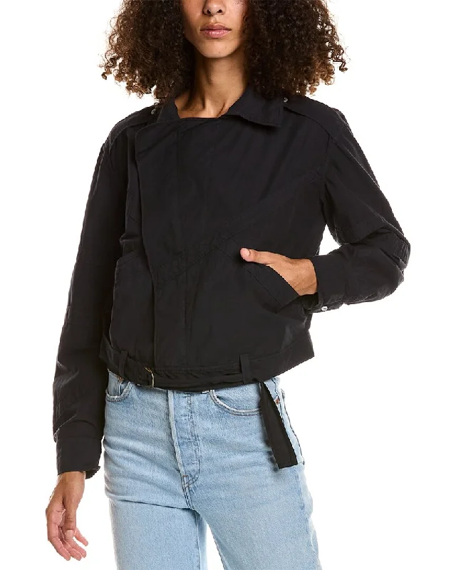 Burning Torch Adventureland Jacket Welt Pockets Slit Pockets Flap Pockets