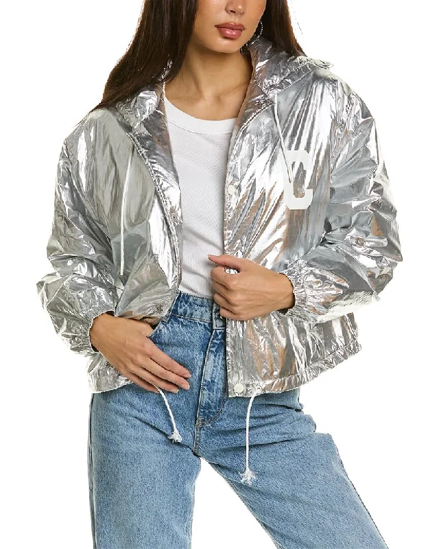 CELINE Cropped Skater Jacket Jacket Blazer Coat