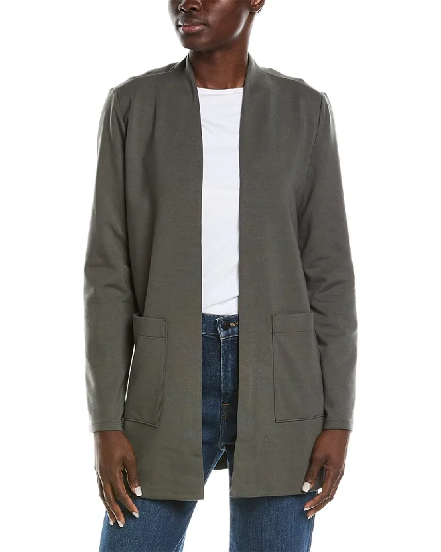EILEEN FISHER High Collar Long Jacket Snapped Jacket Toggled Jacket Drawstring Jacket EILEEN FISHER High Collar Long Jacket Snapped Jacket Toggled Jacket Drawstring Jacket