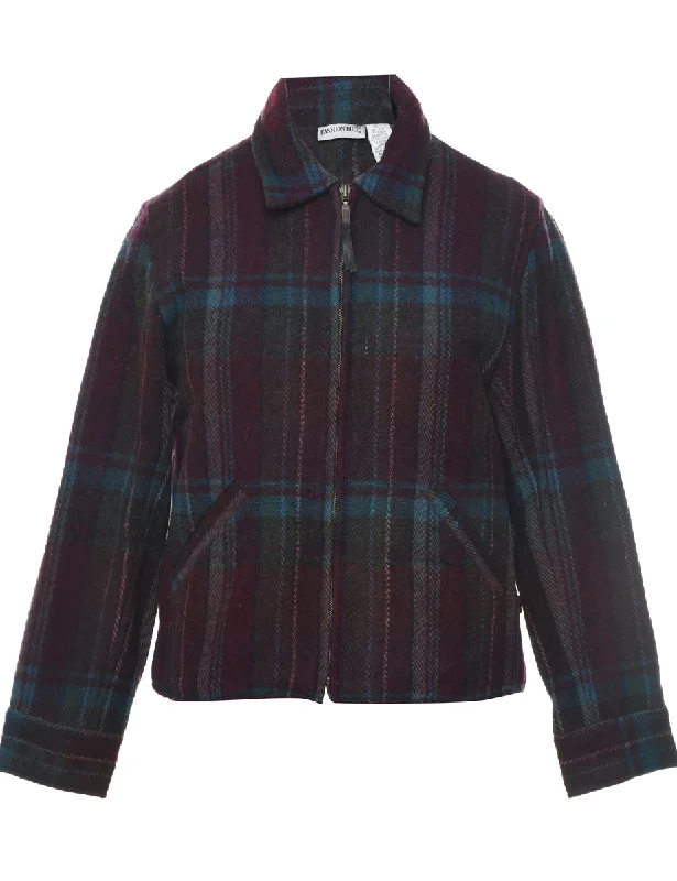 Fashion Bug Wool Jacket - M Rayon Fabric Velvet Fabric Corduroy Fabric