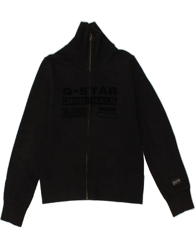 G-STAR Womens Graphic Tracksuit Top Jacket UK 14 Medium Black Cotton Plaid Jacket Tartan Jacket Houndstooth Jacket G-STAR Womens Graphic Tracksuit Top Jacket UK 14 Medium Black Cotton Plaid Jacket Tartan Jacket Houndstooth Jacket
