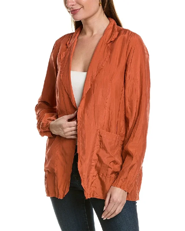 Go> by GoSilk Go Crinkle Cut Silk Jacket V-Neck Jacket Boat Neck Jacket Square Neck Jacket Go> by GoSilk Go Crinkle Cut Silk Jacket V-Neck Jacket Boat Neck Jacket Square Neck Jacket