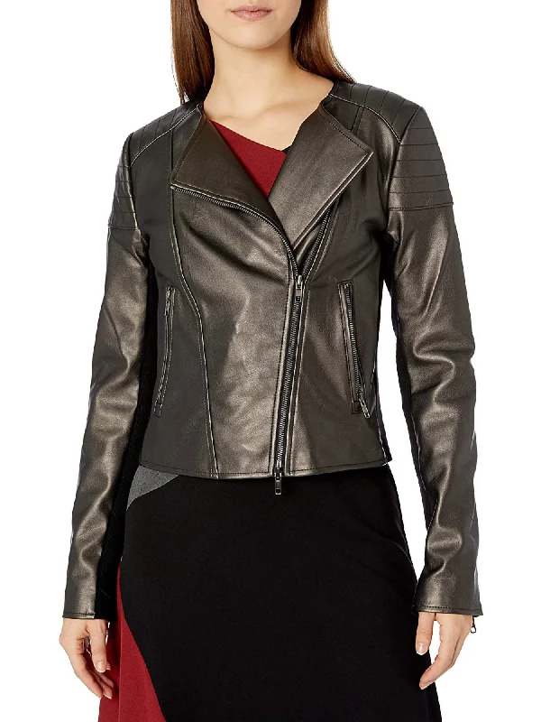 Knox Jacket In Gunmetal Black Zippered Jacket Buttoned Jacket Snapped Jacket