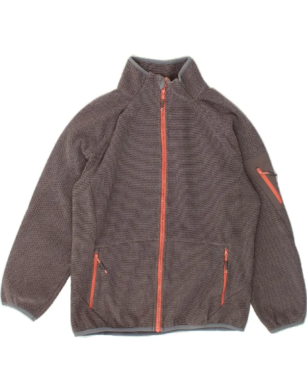 MC KINLEY Womens Tracksuit Top Jacket UK 18 XL Grey Polyester Print Jacket Jacquard Jacket Patchwork Jacket MC KINLEY Womens Tracksuit Top Jacket UK 18 XL Grey Polyester Print Jacket Jacquard Jacket Patchwork Jacket