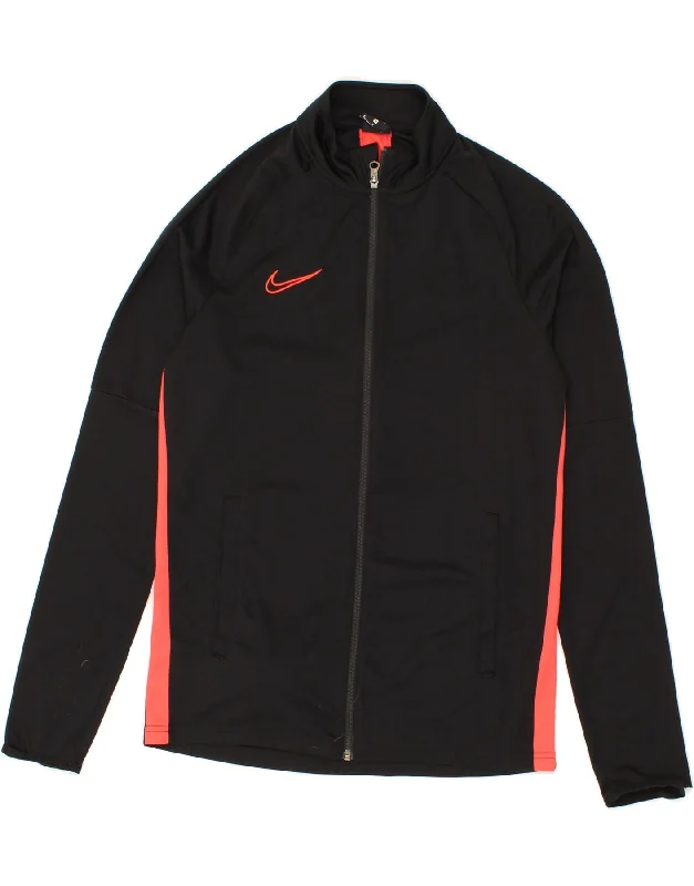 NIKE Womens Dri Fit Tracksuit Top Jacket UK 14 Medium Black Colourblock Nylon Jacket Polyester Jacket Spandex Jacket NIKE Womens Dri Fit Tracksuit Top Jacket UK 14 Medium Black Colourblock Nylon Jacket Polyester Jacket Spandex Jacket