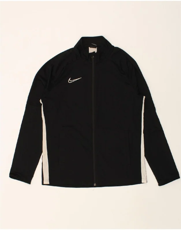 NIKE Womens Tracksuit Top Jacket UK 16 Large Black Polyester Print Jacket Jacquard Jacket Patchwork Jacket NIKE Womens Tracksuit Top Jacket UK 16 Large Black Polyester Print Jacket Jacquard Jacket Patchwork Jacket