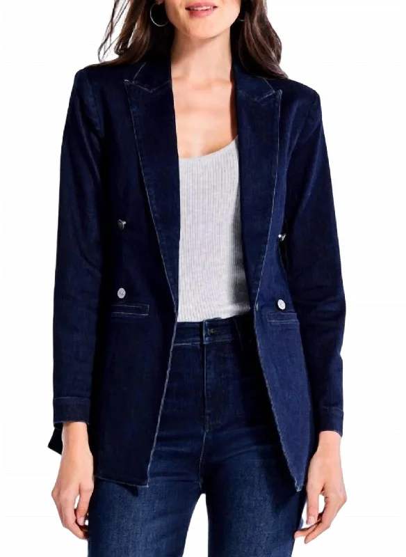 Soft As Butter Denim Jacket In Twilight Satin Jacket Silk Jacket Chiffon Jacket