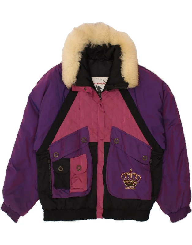 SPORTALM Womens Oversized Ski Jacket EU 38 Medium Multicoloured Cotton Jacket Linen Jacket Terry Jacket SPORTALM Womens Oversized Ski Jacket EU 38 Medium Multicoloured Cotton Jacket Linen Jacket Terry Jacket
