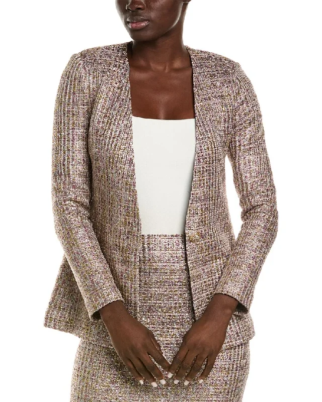 St. John Jacket Oversized Jacket Tailored Jacket Straight Jacket