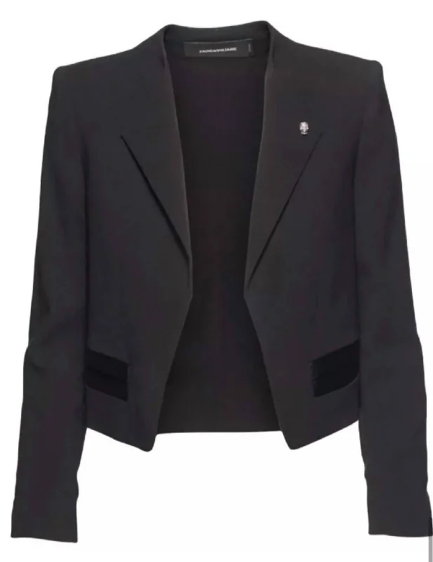 Women's Vola Spi Deluxe Jacket Blazer In Black Noir Elasticated Jacket Padded Jacket Insulated Jacket Women's Vola Spi Deluxe Jacket Blazer In Black Noir Elasticated Jacket Padded Jacket Insulated Jacket
