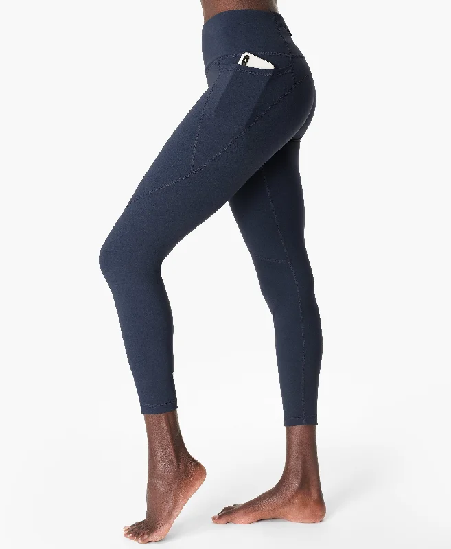 Power 7/8 Workout Leggings Sb5400 78 Navy-Blue