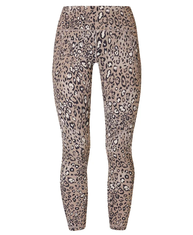 Power 7/8 Workout Leggings Sb5400a 78 Brown-Luxe-Leopard-P