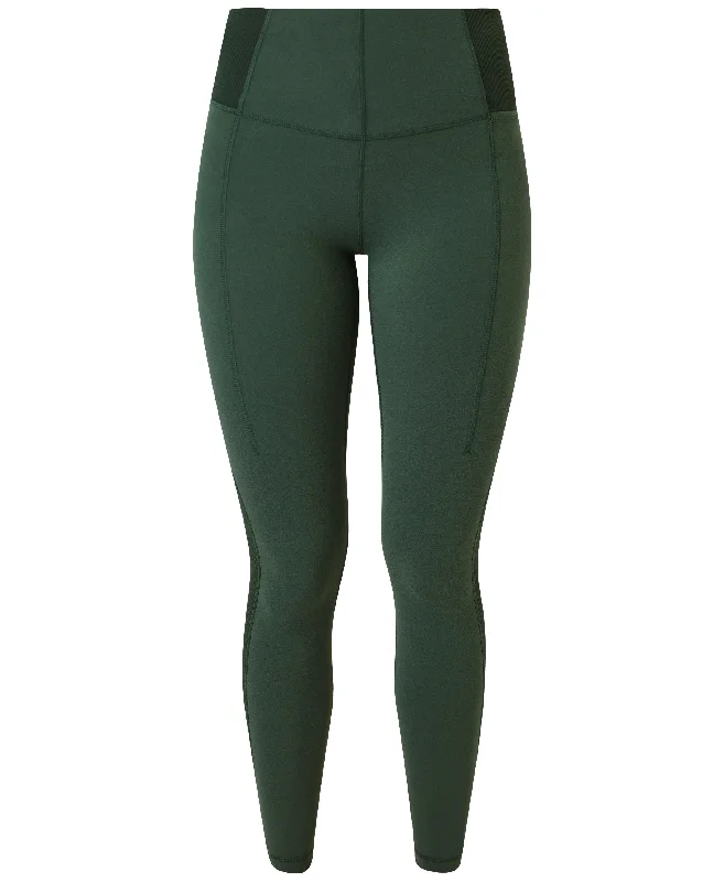 Super Soft Rib Yoga Leggings Sb8268c Trek-Green