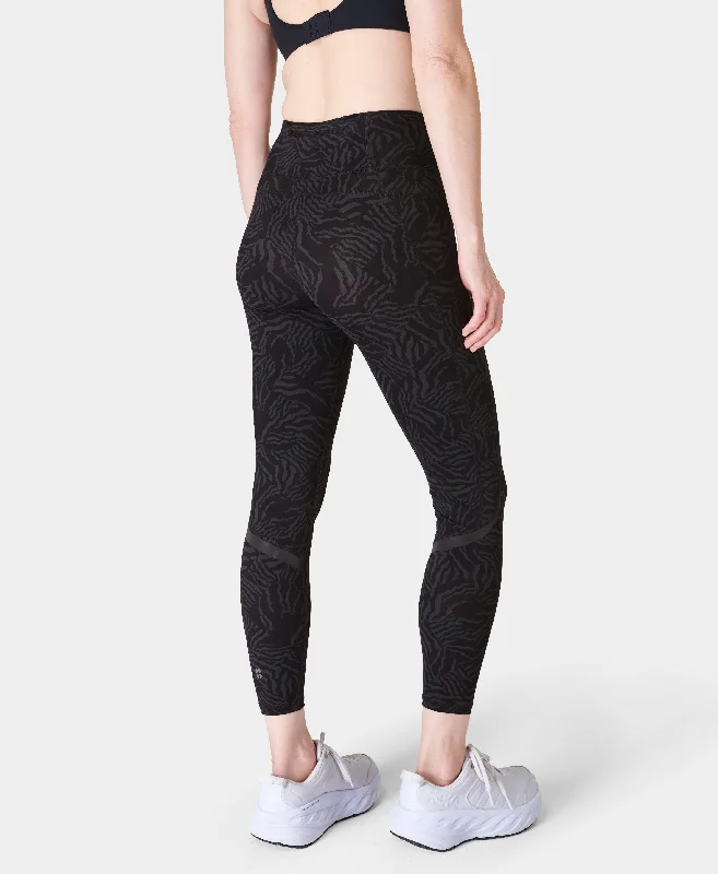 Zero Gravity Leggings Sb9187a Grey-Zebra-Check-Pri