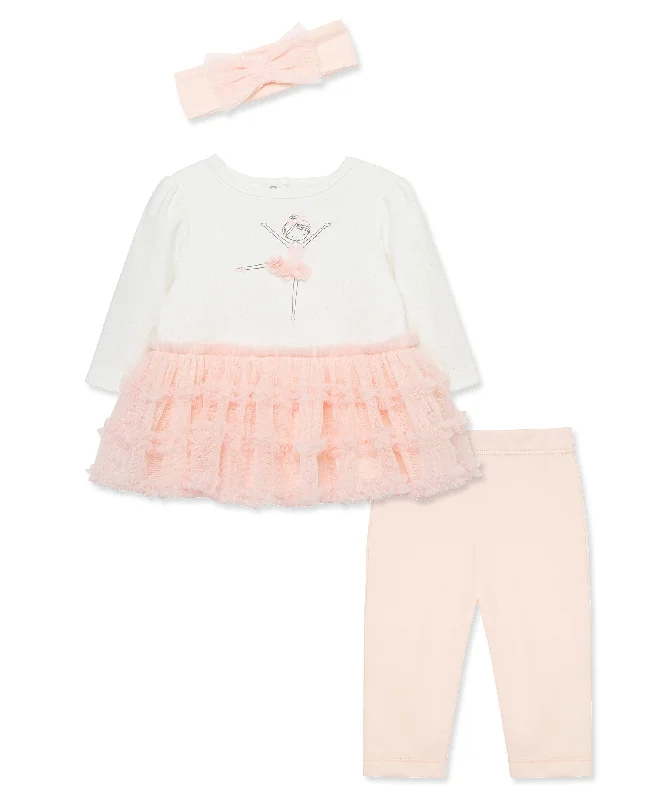 Ballerina Tutu Legging Set (3M-12M)