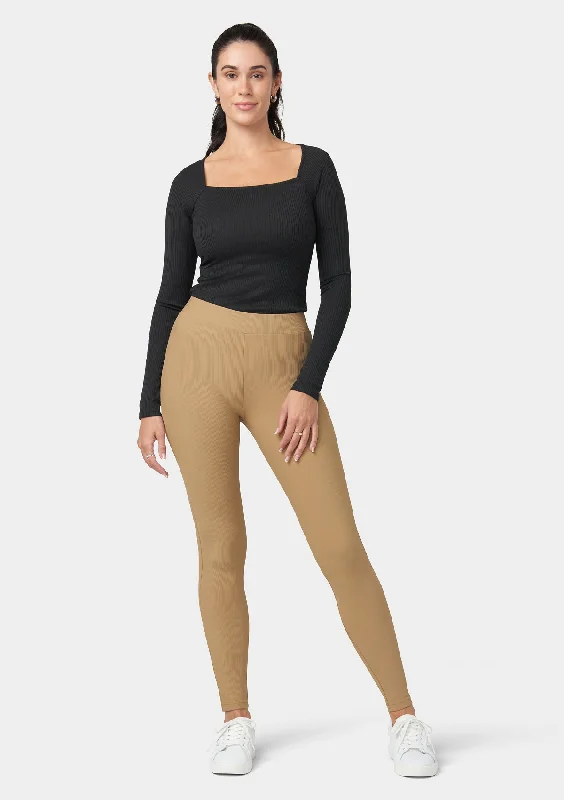 Tall Bronx Ribbed Leggings