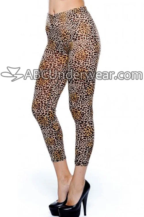 True Rock Cheetah Print Leggings