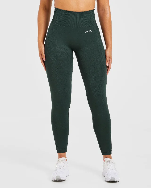 Balance V3 Seamless Leggings - Dark Green