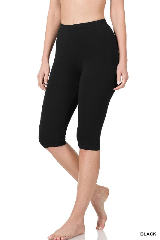 Cotton Capri Leggings