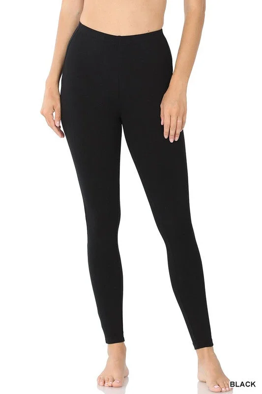 Cotton Full Length Leggings