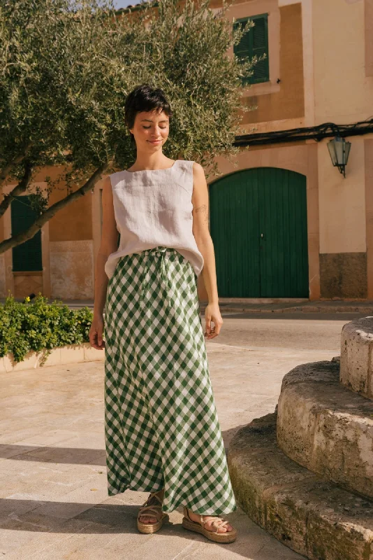 Ciara Linen Slip Skirt tulle skirt dreamy